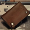 多卡位進口頭層皮男士卡包