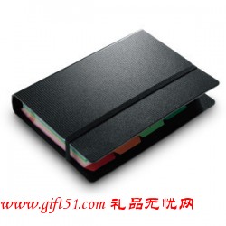 名片薄 彩色分類索引標簽