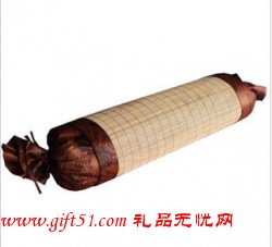 保健枕 竹絲護頸茶葉枕（糖果形）