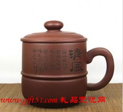 紫砂茶杯 清風杯 手工制作