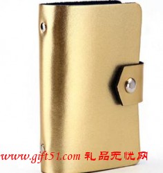 經典款 牛皮防磁銀行卡包