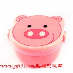 卡通可愛動(dòng)物飯盒