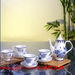 富貴花開金陵茶具