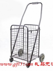 鋼質(zhì)折疊購(gòu)物車(chē)