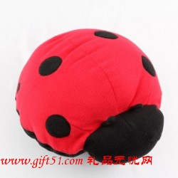 瓢蟲(chóng)公仔抱枕被子定做