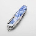 不銹鋼青花瓷多功能工具刀定做