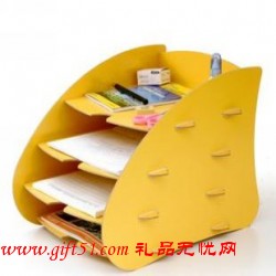 木質A4資料架 文件筐定制