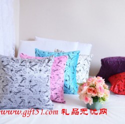 時尚短毛絨抱枕靠枕定制