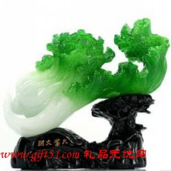 樹脂白菜財大葉大工藝品定制