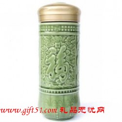 養生活瓷保溫杯定制