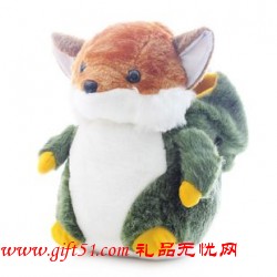 可愛小松鼠變身公仔,毛絨玩具定做