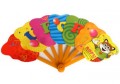 七折扇子,折疊式扇子,pp廣告扇子定制