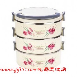 潮流時尚組合手提保溫飯盒