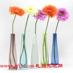 簡約透明玻璃花瓶定制,花瓶定做