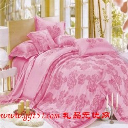 貢品蘇繡富貴人家款床上用品四件套