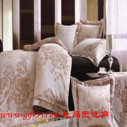 簡約,極富現代感的絲錦繡床上用品四件套