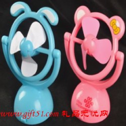 USB充電小風扇定制 可印制LOGO