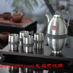 一壺天地純錫茶具六件套