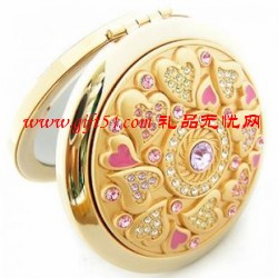 時尚金色化妝鏡定制