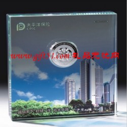 水晶紀念牌/銀行保險行業水晶紀念牌