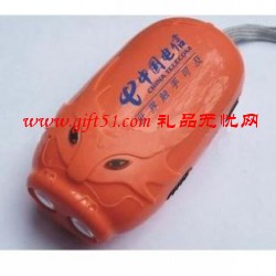 廣告手電筒/中國電信手壓手電筒