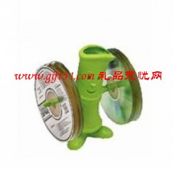創意廣告促銷禮品,綠色節節高CD架定做