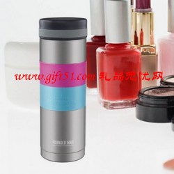 普羅旺斯真空杯,紅藍條紋保溫杯