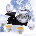 高雅國色天香茶具定制,茶具定做