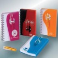 帶筆PP線(xiàn)圈本,線(xiàn)圈記事本筆記本定制,小型記事本定做