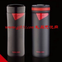 紅黑學士杯保溫杯,不銹鋼保溫杯定制