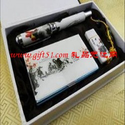 潑墨U盤商務三件套裝