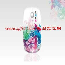 生如夏花水晶無線鼠標