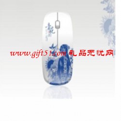 青花無線鼠標