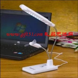 帶小風(fēng)扇觸控USB臺燈