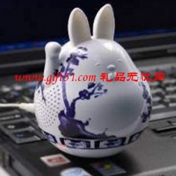 便攜式青花瓷電腦音箱