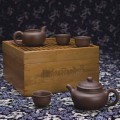 和記張生龍飲天香紫砂茶具套裝