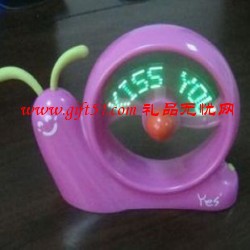 臺式USB蝸牛廣告小風扇