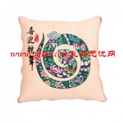 喜迎蛇年空調抱枕被