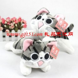 可愛(ài)貓咪公仔毛絨玩具