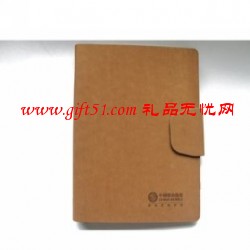 廣告商務PU活頁記事本定制