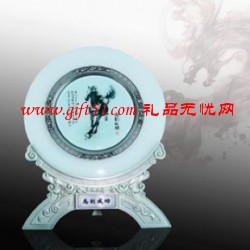 馬到成功古錫圓滿盤