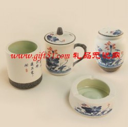 清蓮辦公四件套裝A款