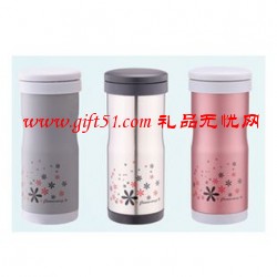 高雅雪花商務辦公保溫杯