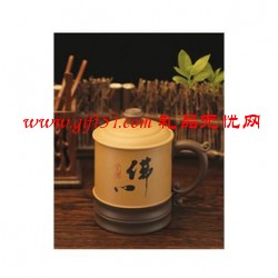 佛心紫砂杯 辦公紫砂杯