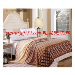 圓點漸變印花法萊絨毛毯