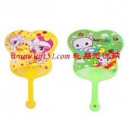 卡愛卡通兒童塑料廣告扇子 芭蕉扇