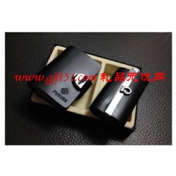 商務真皮卡包鑰匙包套裝