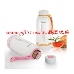 新款玻璃內膽手提杯 玻璃杯