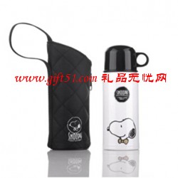 史努比金領(lǐng)結(jié)保溫杯