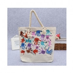 棉布手提印花環保布袋